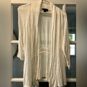White Cardigan from AB Studio, Size XL